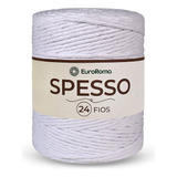 Barbante Spesso 24 Fios - Branco - Euroroma - 1kg | Crochê