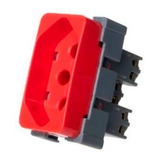 Tomada Padrao Br 2p+t 20a 250v Vermelho Margirius Linha B3