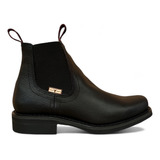 Bota Estilo Vaquero Rodeo Piel Caballero Elegante De Vestir