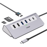 Hub Usb C, Adaptador Multipuerto Intpw 9 En 1 Usb C Hub Con 