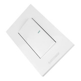 Smart Interruptor Luz Pared Inteligente Wifi 1 Vías Con Neutro 10a Blanco