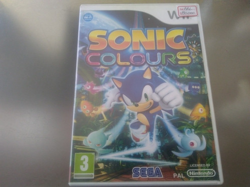 Mucho Ojo Juego De Wii Pal Original,sonic Colours.