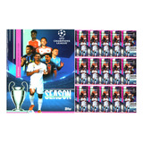 1 Álbum Champions League 2023/24 + 50 Figurinhas (10 Env)