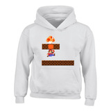 Buzo Hoodie Bros Juegos Arcade Retro Mario R4