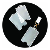 Holder Vertical Porta Tarjetas Y Credenciales Pack De 100u