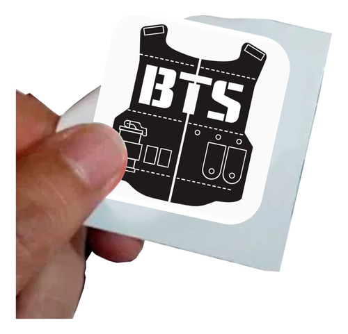 Stickers Calcomanias Pegatinas Bts Kpop Moster Jim  X 50 