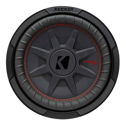 Subwoofer Kicker Cwrt10 De 10 Doble Bobina 400w Rms Plano