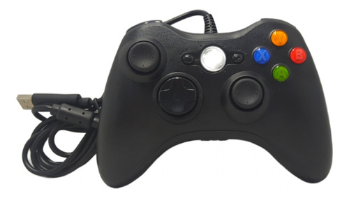 Controle Para Video Game Compatível Com Xbox 360 E Pc