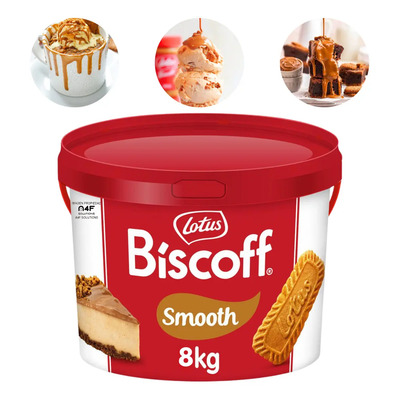 Crema Untable Smooth Lotus Biscoff Galleta Caramelizada 8 Kg | MercadoLibre