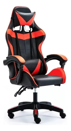 Silla Gamer De Cuero Reclinable Ergonómica Escritorio Hogar