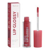 Lip Gloss Glossy Dailus Vegano Brilho Labial Cor Candy