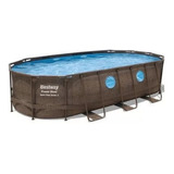 Piscina Alberca Bestway 5.49mx2.74x1.22 Bomba,tapa,escalera