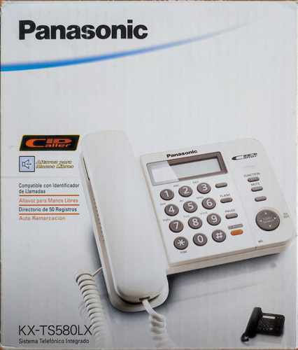 Teléfono Panasonic Elegante / Oficina / Casa / Mesa / Pared