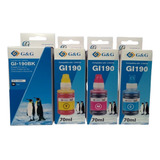 Tinta Alternativa Gi190 Cyan, Yellow, Magenta, Black 