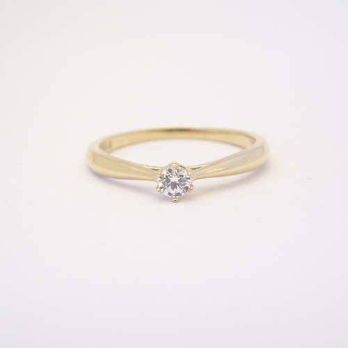 Amor Eterno - Anillo Modelo Antonieta / Oro Sólido 14k