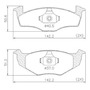 Pastillas Freno Delanteras Litton Vw Polo Virtus T-cross Volkswagen Polo