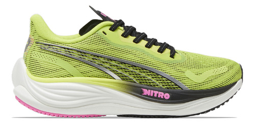 Zapatillas Mujer Puma Velocity Nitro 3 Verde Jj deportes