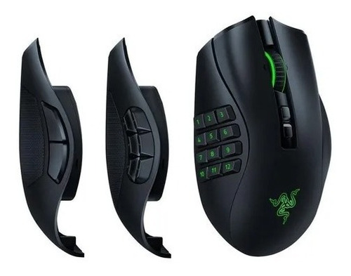 Mouse Razer Naga Pro Chroma Optical Switch 20 Botões 20k Dpi