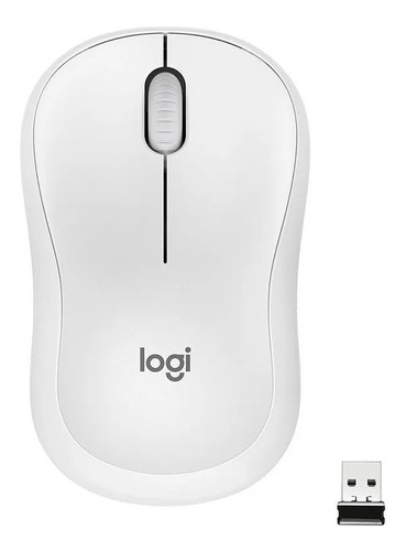 Mouse Logitech M220 Inalambrico Usb Blanco Silent Silencioso