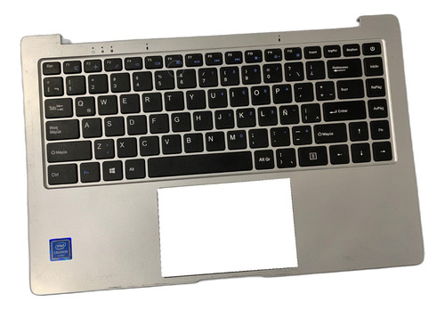 Teclado Notebook Noblex N14wd21 Completo Original De Outlet