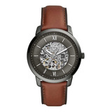 Reloj Automático Fossil Me3161/0cn Skeleton Para Hombre