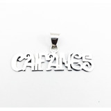 Dije Caifanes Logo Rock Banda En Plata Fina.925 