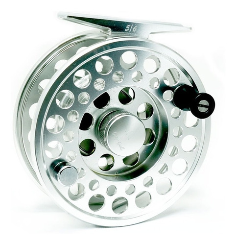 Reel De Mosca Fly Cast Grey Gull. Serie K. Linea 7/8 + Funda