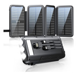 Cargador Solar, Batería Externa, Cargador Portátil,  Mah Qc3