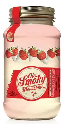 Ole Smoky White Chocolate Strawberry Cream 750ml