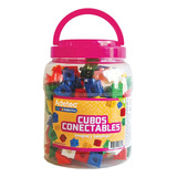 Cubos Conectables 140 Piezas Adetec - Ofieduc