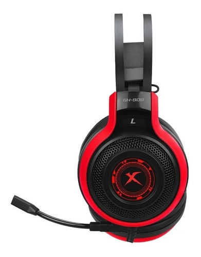 Audifonos Gamer Headset Con Micrófono Xtrike Me Gh-908 Led