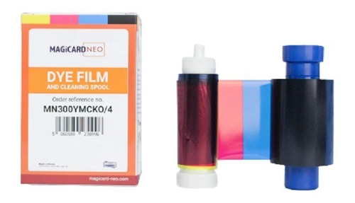 Ribbon Magicard Color P/ Enduro Neo E Rio Neo Mn300ymcko