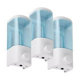 Dispenser Jabon Shampoo Set X 3 Dispenser De Pared 