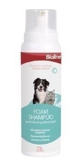 Dry Foam Shampoo Bioline (shampoo De Espuma Seca) Pethome