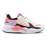 Zapatillas Mujer Jaguar Deportivas Running 4315 Blanc/salmon