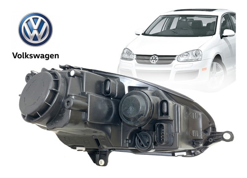 Faro Izquierdo Para Volkswagen Jetta (2006 Al 2010) Foto 5