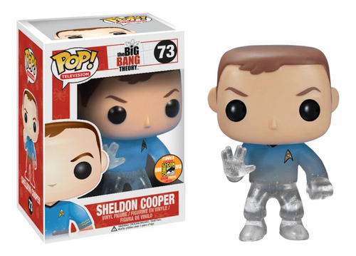Funko Pop Sheldon Cooper #73 Comic-con 1008 Pieces Limited