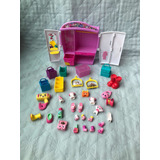 Kit Shopkins Guarda Roupa, Cestos, Acessórios