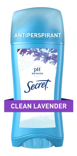 Desodorante Secret Ph Balanced - Clean Lavender 73g - Import