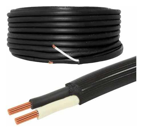 Rollo De Cable Uso Rudo 2x12 30 Metros Oferta Alucobre