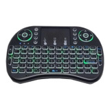 Mini Teclado Air Mouse Touch Sem Fio Para Box Ps3 Xbox Smart Cor Do Mouse Rgb Cor Do Teclado Preto