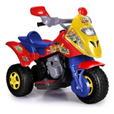 Trimoto Montable Eléctrico Feber Toy Story 4 Color Rojo/amarillo/azul