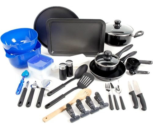 Gibson Home 9192359 Juego De Cocina Total 59 Piezas Combinad