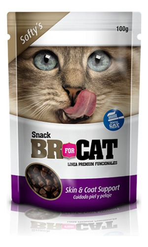 Snack Br Gato Softy's Skin & Coat Support 100 Gr