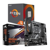 Kit Upgrade Amd Ryzen 5 5600g + Gigabyte B550m Aorus Elite