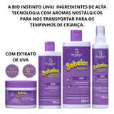 Kit Shampoo Bebeloo Uva Kit Capilar Revitalizar Seus Cabelos