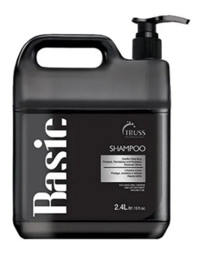 Truss Basic Shampoo Galão 2,4l - Acompanha Pump + Brinde