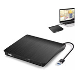 Gravador Cd/dvd Externo Usb 3.0 Mac Note Ultrabo Pc Pendrive