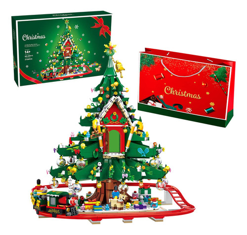 Kit Construcción Árbol Navidad 2126 Bloques Juguete Regal