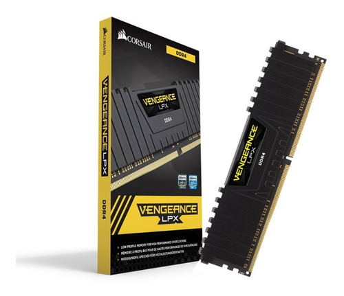 Memória Ddr4 - 16gb (1x 16gb) / 3.000mhz - Corsair Vengeance Lpx - Cmk16gx4m1d3000c16